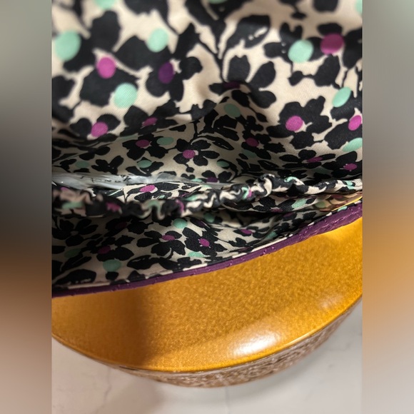 Vera Bradley Women's Cotton Frannie Crescent Crossbody Purse- NWOT - Picture 12 of 14